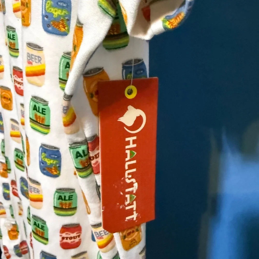 Hallstatt Multicolor Pattern Men's Shirt - Picture 3 of 5